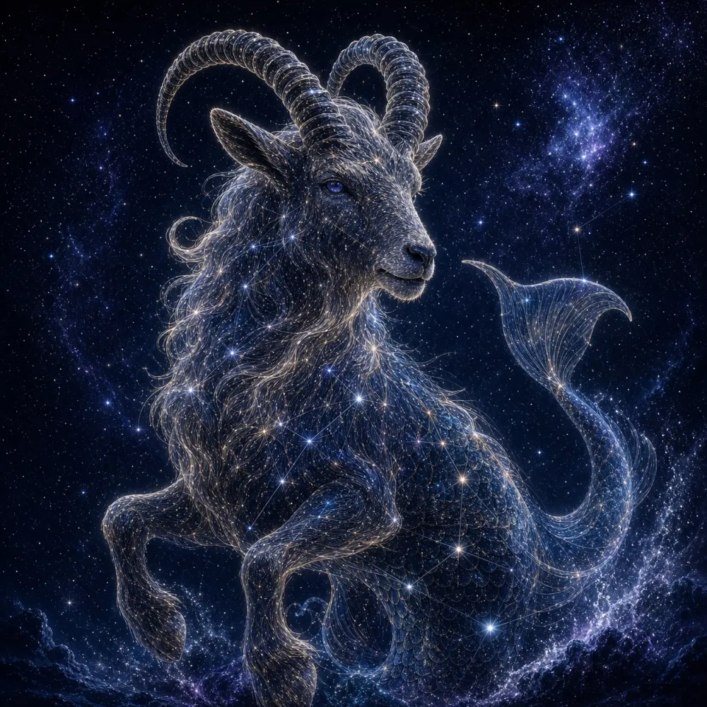 Capricorn Moon: an inner portrait in blue starlight